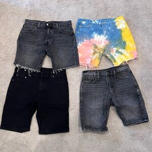 Levi shorts (4 pack)